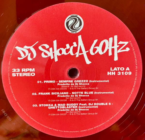 60 Hz in vinile: LP rosso marmorizzato