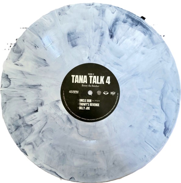 Tana Talk di Benny The Butcher White & Black Marble vynil