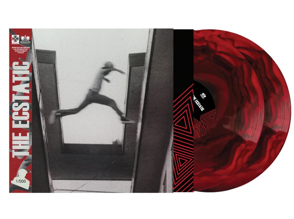 Le nuove ristampe di The Ecstatic: red and black marble vynil