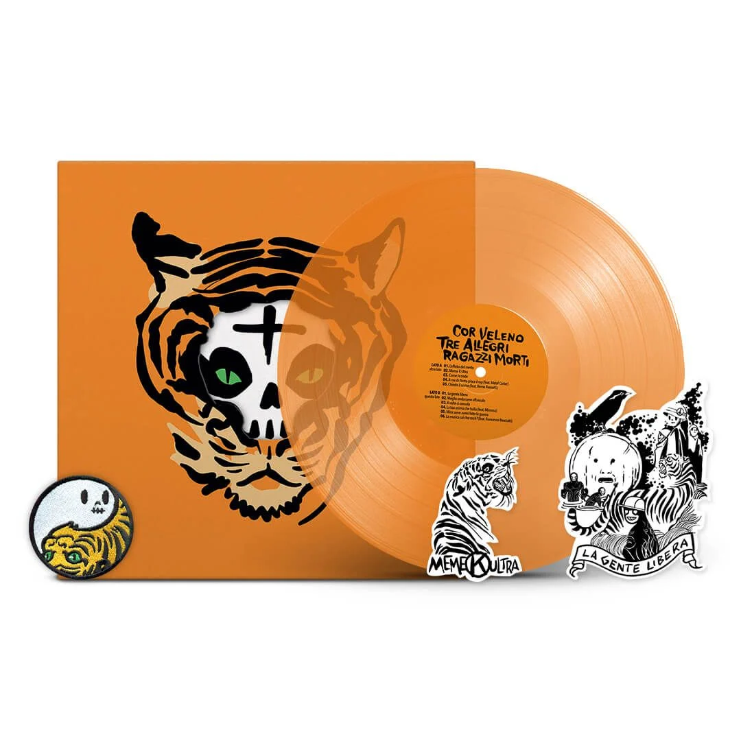 Tutti gli LP dei Cor Veleno: meme k ultra vinile arancione