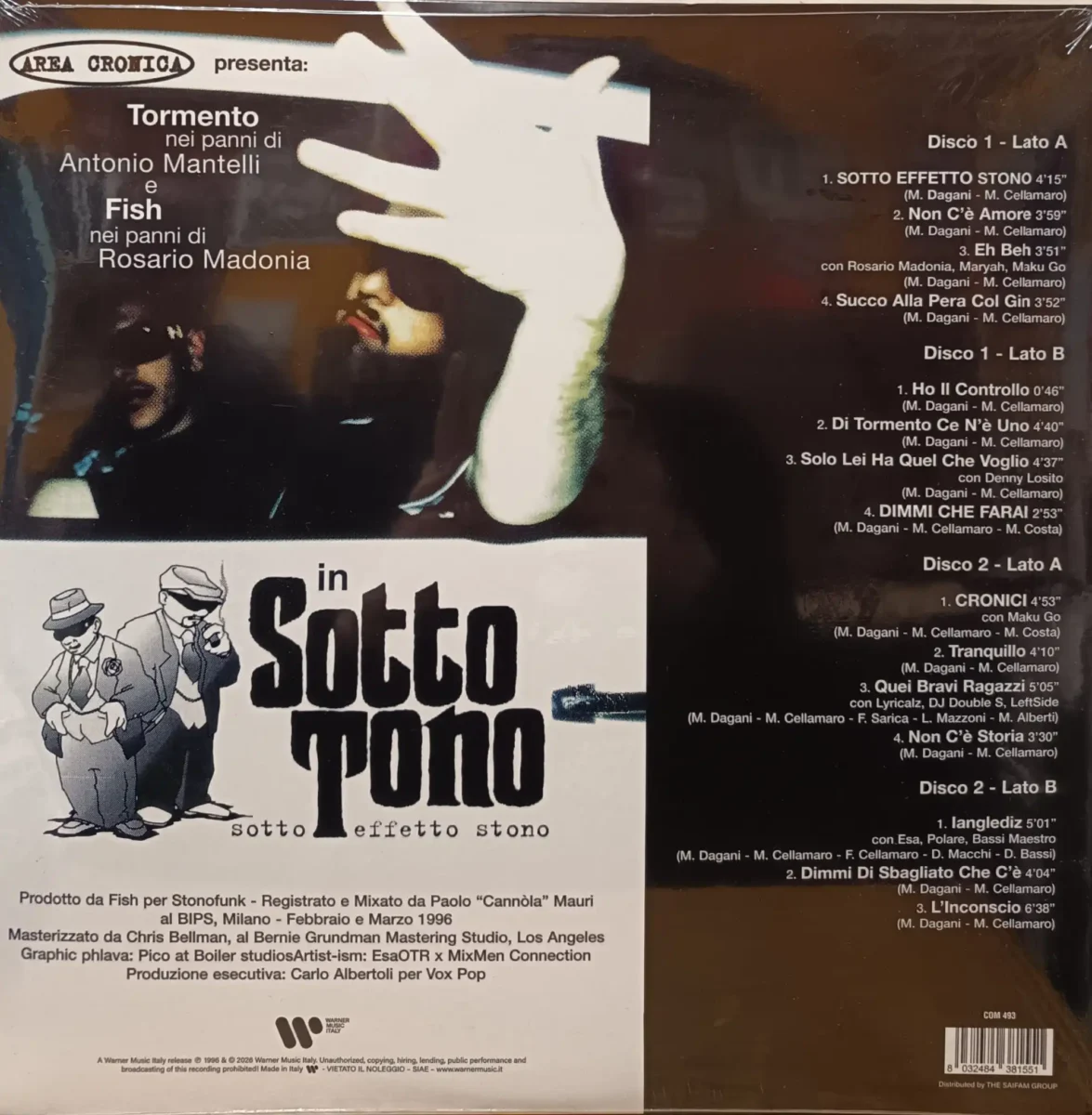 Sotto Effetto Stono back cover