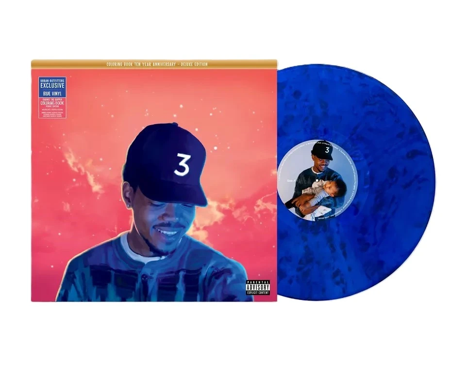 le migliori uscite rap di agosto in LP: coloring book chance the rapper